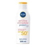 Nivea Sensitive Immediate Protect Sun-Allergy Lotion SPF 50+ - 200 ml