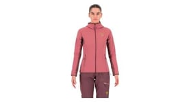 Polaire karpos marmolada hd femme rose violet