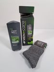 DOVE Men+Care Extra Fresh Body Wash & Socks Gift Box Set Cracker NEW