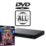 Sony Blu-ray Player UBP-X800 MultiRegion for DVD & Avengers Infinity War 4K UHD