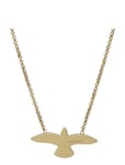 Bud To Rose Dove Necklace Guld