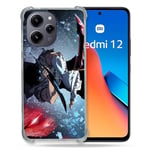 Cokitec Coque Renforcée pour Xiaomi Redmi 12 5G Manga Solo Leveling Sung Epee