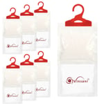 Vinsani® Hanging Wardrobe Dehumidifier Bag Household Eliminate Odours Pack of 6