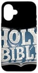 iPhone 16 Holy Bible Costume for Jesus Christ and Book Lovers Case