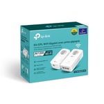 Kit CPL AV1300 Gigabit WiFi AC avec prise gigogne TP-LINK Blanc