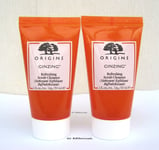 Origins Ginzing Refreshing Scrub Cleanser 2 X 30ml New