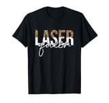 Vintage Laser Queen Hair Removal Aesthetician Laser Tech T-Shirt