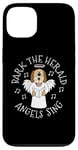 iPhone 13 Bark The Herald Angels Sing, Christmas Dog Carol Singer Case