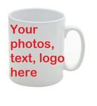 Mugs. Personalised Add Your Photos And Text. Gift Ideas For Birthdays Christmas