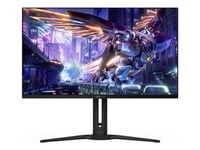 Aorus Fo32u2p - Oled-Skjerm - 32" (31.5" Synlig) - 3840 X 2160 4K @ 240 Hz - 1000 Cd/M² - 1500000:1 - Displayhdr 400 True Black - 0.03 Ms - 2Xhdmi, Displayport, Usb-C - Høyttalere