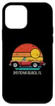 Coque pour iPhone 12 mini Daytona Beach FL USA Rétro Coucher de Soleil Vintage Style Voiture