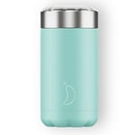 Chillys F500PAGRN - Reusable Stainless Steel Food Flask 500ml | Pastel Green