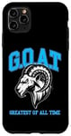 iPhone 11 Pro Max G.O.A.T. Shirt, Goat shirt, greatest of all time, retro rap Case