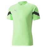 PUMA Teamfinal Training Jersey Pull Homme, Fizzy Lime Black Silver, S