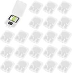 Boîte De Carte Mémoire, 30Pcs Étuis De Carte Mémoire Peut Protéger La Carte Mémoire Sd Micro Sd Et Carte Tf, Étui Pour Carte Mémoire Sd Peut Stocker/Transporter Des Cartes Mémoire Et Boîte De Carte S