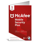 MCAFEE Mobile Security Plus - abonnementslisens (1 år) - 1 enhet