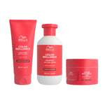 Wella INVIGO Color Brilliance Coarse + Shampoo 300ml + Conditioner 200ml + Mask 150ml