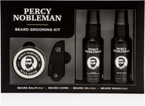 Percy Nobleman Beard Grooming Kit. A Men's Gift Set Containing a Signature Beard