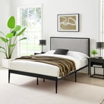 Ion Argos Home Sadie Small Double Metal Bed Frame - Black