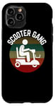 Coque pour iPhone 11 Pro Roue de moto pour scooter et mobylette rétro vintage