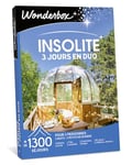 Wonderbox Insolite - 3 Jours en Duo - Coffret Cadeau Idée Cadeau Séjours