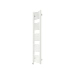 Sèche-serviette électrique blanc de 1710mm de haut et 230mm de large - 400 Watt - MIK1710/230E1B