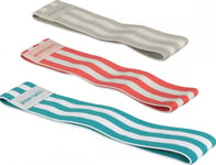 Sportvida Hip Band Sv-Hk0363 Different Resistance Levels In A Set Multicolored 3 Pcs.