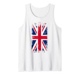 Union Jack Flag England Great Britain United Kingdom UK Tank Top