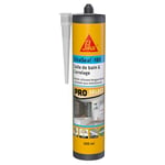 SIKA - Mastic silicone sanitaire - SikaSeal-180 Salle de Bain & Carrelage blanc - Réalisation de joints - Spécial pièce humide - Longue durée - 300 ml