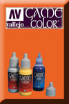 Game Couleur Orange Fire 72008 Acrylic Paint Vallejo