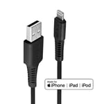 Lindy 2m USB Type A to Lightning Cable, Black