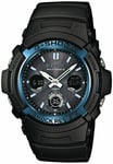 Casio Black Mens Analogue-Digital Watch G-shock AWG-M100A-1AER