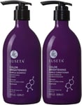 LUSETA Purple Shampoo and Conditioner Set for Blonde, Gray, Ash, Silver Hair, &