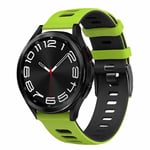 Twin klokkearmbånd Samsung Galaxy Watch 6 Classic (43mm) - Lime/svart