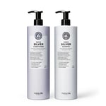 Maria Nila Sheer Silver Duo Sampoo + Conditioner 1000ml