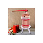 Presse-fruits manuel 6L presse-vin presse-fruits presse-jus presse-pomme presse-purée avec chiffon de presse (presse-fruits 6L) Naizy