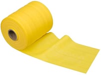 TheraBand Latex Free Resistance Band, 22.9 m Long, Dispenser Pack, Yellow, Progressive Resistance for Strength Training and Rehab Exercises, Work Out at Home or in Gym or Clinic, Physical Therapy