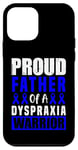 Coque pour iPhone 12 mini Ruban bleu pour sensibilisation à la dyspraxie pour papa