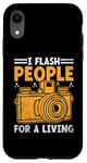 Coque pour iPhone XR I Flash People For A Living Photographie Photographe