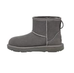 UGG Kids Classic Mini II Classic Boot, Grey, 2 UK