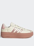 adidas Sportswear Women's VL Court Bold Trainer - White/Pink, White, Size 6.5, Women