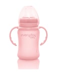 Glass Sippy Cup Healthy + Rose Pink Pink Everyday Baby