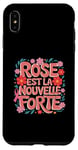 Coque pour iPhone XS Max Octobre Rose Ruban Rose Nouvelle Forte Octobre Rose