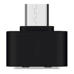 Magnet, Adaptateur Micro vers USB-A, Unité, OTG Adaptateur Micro vers USB-A Compatible avec Tablette, Smartphones Micro USB et Périphériques (Black)