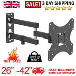 Full Motion Cantilever TV Wall Bracket 26" - 39" Extend/Tilt/Swivel VESA LED LCD