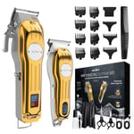 SEJOY Professional Mens Hair Clippers & Trimmer Kit for Barber Beard Haircut Set