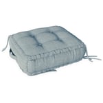 Vercart - Grand Coussin de Sol Bricolage Coussin de Matelas Français, Épais Coussin de Siège de Yoga de Méditation Créative Surdimensionné, Bouton