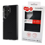 Tech21 Case for Samsung Galaxy S23 Ultra Smokey Black Evo Check Drop Protection