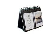 DadaAA 3 Inch Photo Album Desk Calendar,68-Pockets Picture Albums Holiday Memory Book for Mini Fujifilm Polaroid Instax