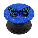 Blue Butterfly Blue PopSocket Blue Pop Socket Butterfly PopSockets Adhesive PopGrip